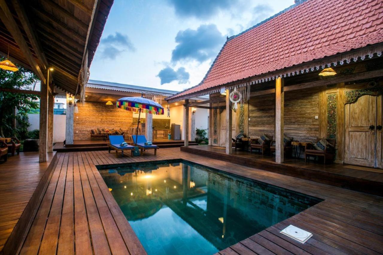 Canggu Paradise:Private House/Room Apple Near Pool Exterior photo